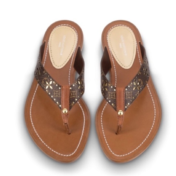 LOUIS VUITTON Sunny Flat Thong - Picture 8 of 12